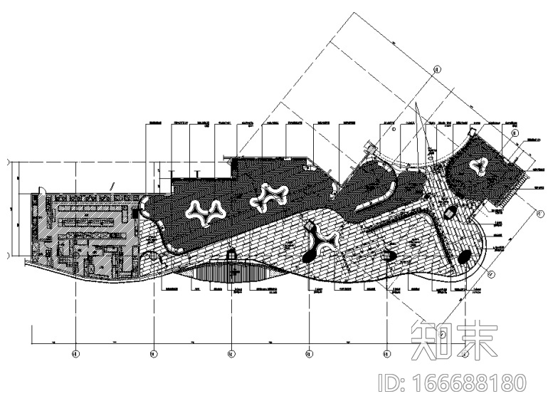 [浙江]万象城外婆家餐饮空间设计施工图（附效果图）cad施工图下载【ID:166688180】