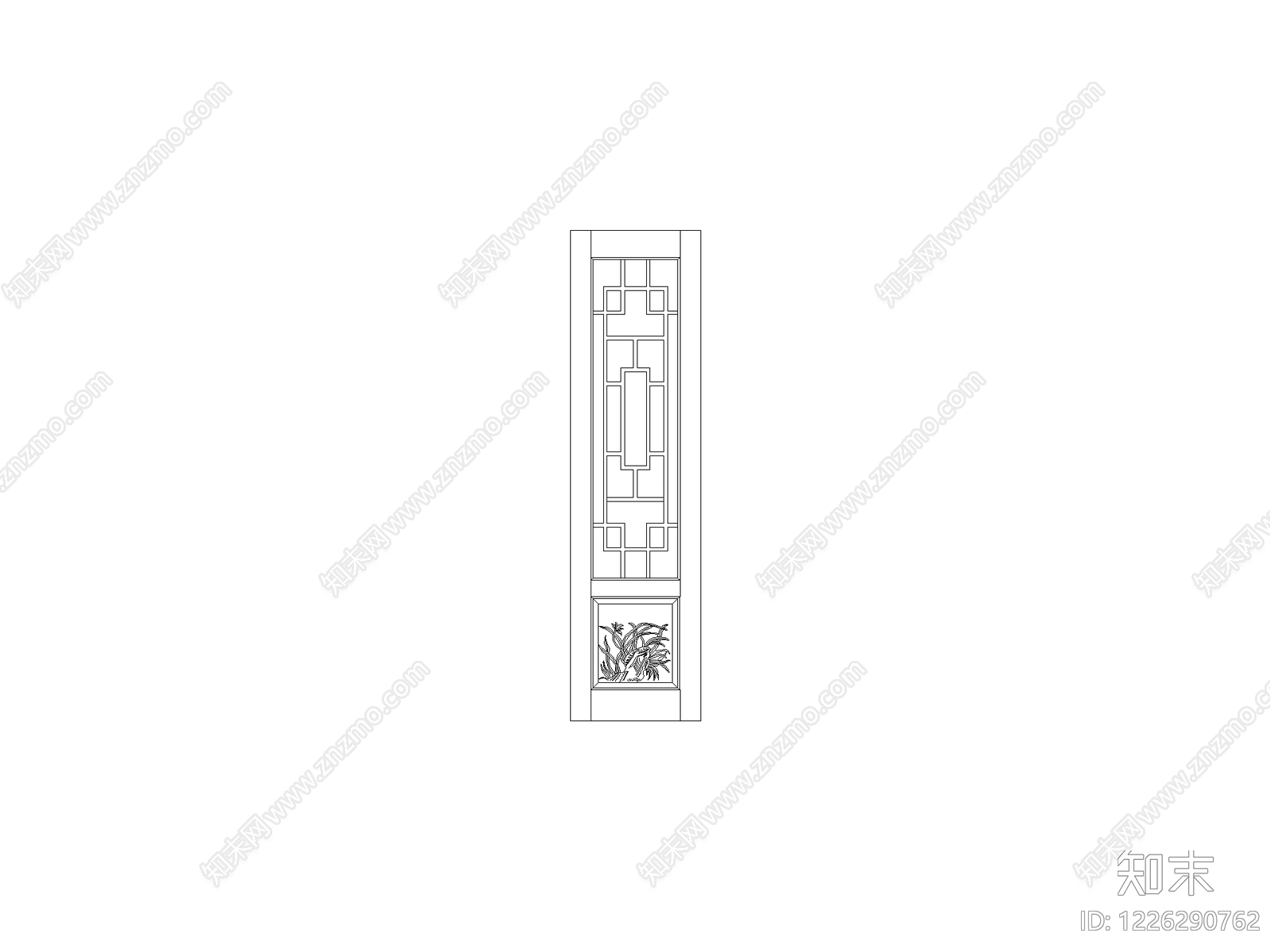 门cad施工图下载【ID:1226290762】