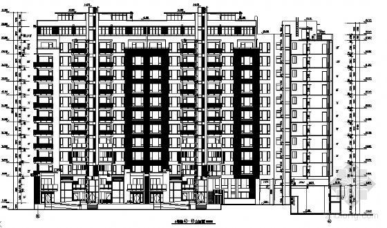 某十一层商住楼建筑施工图cad施工图下载【ID:149846195】