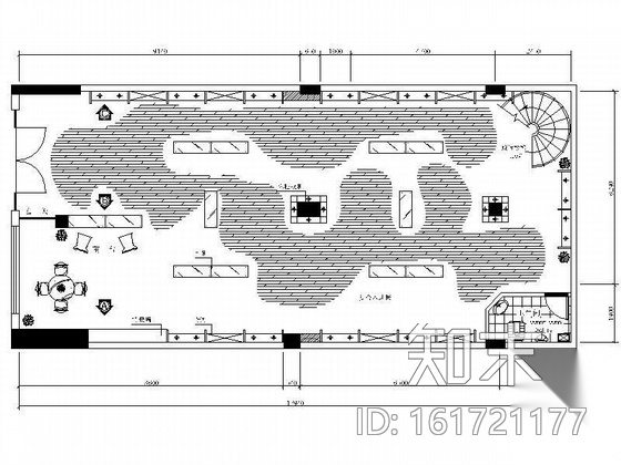 工艺品专卖店设计图（含效果）cad施工图下载【ID:161721177】