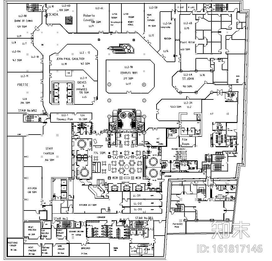 [北京]五星商务酒店改造项目施工图+效果图cad施工图下载【ID:161817146】