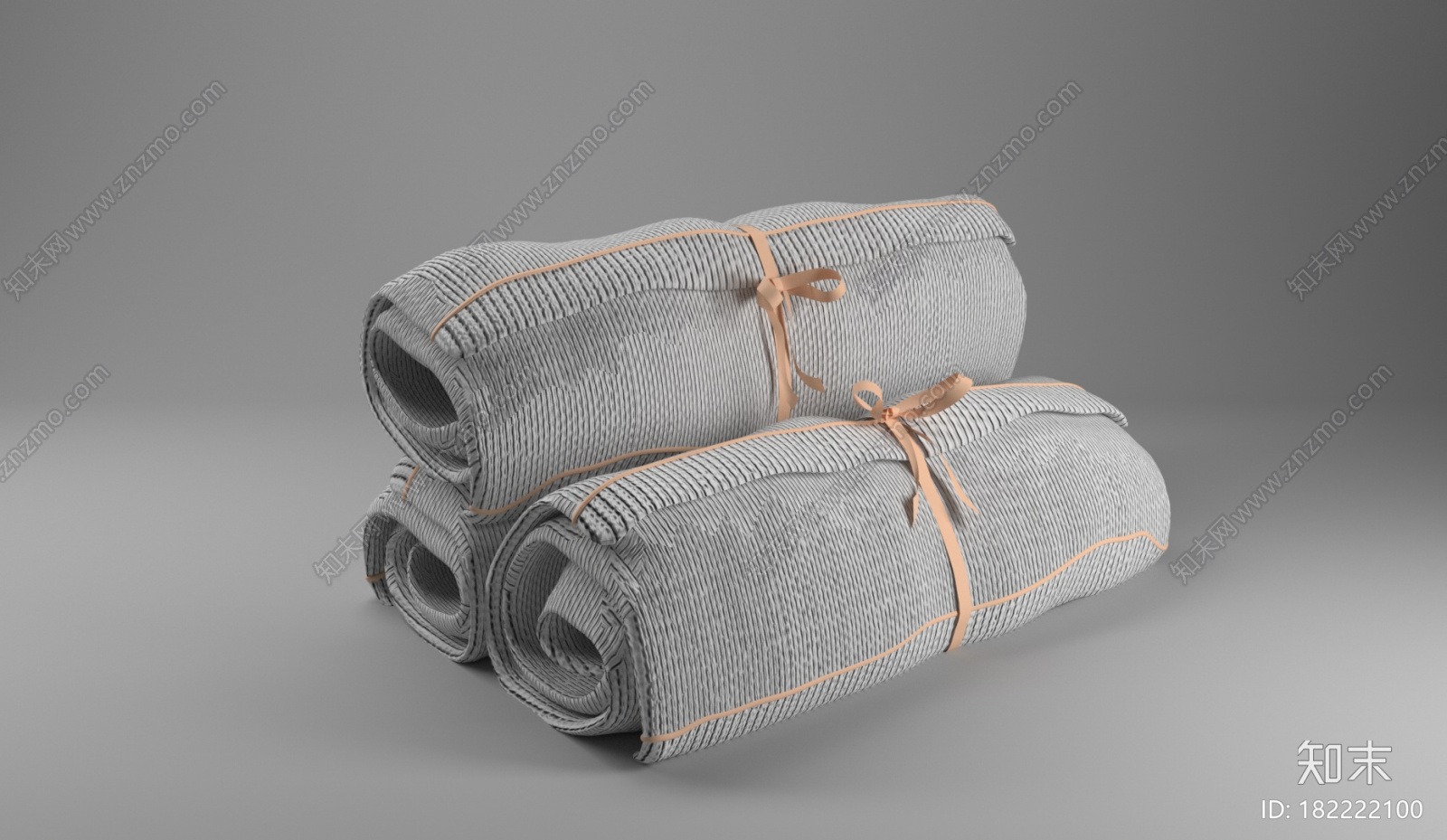 毛巾产品C4D样机（OC）CG模型下载【ID:182222100】