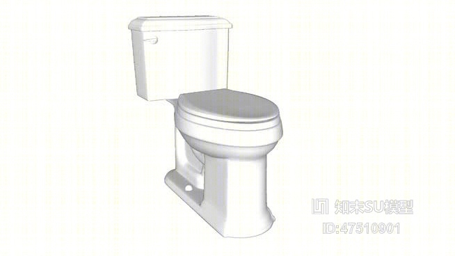 马桶SU模型下载【ID:718139151】