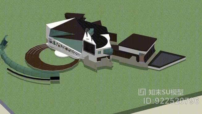 独立音乐博物馆SU模型下载【ID:922520796】