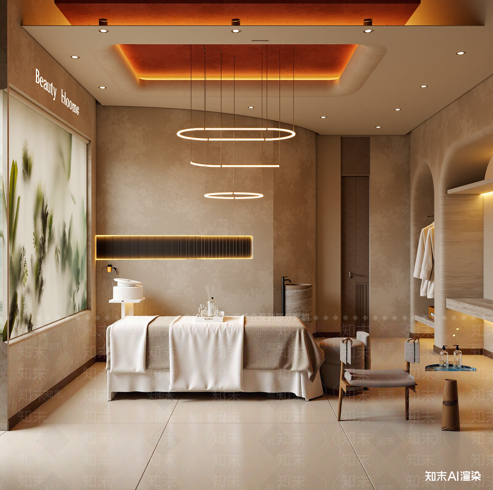 现代美容院3D模型下载【ID:1214836805】
