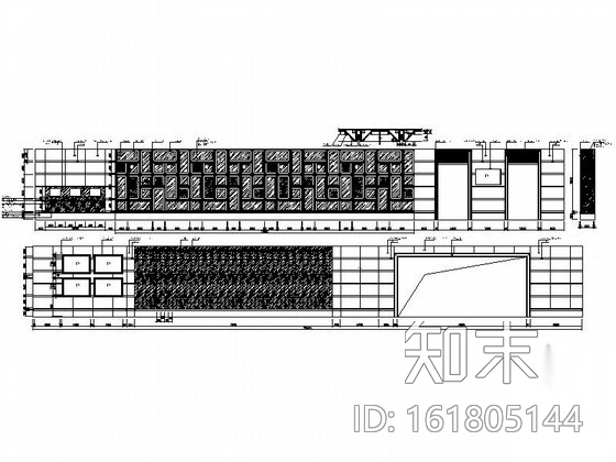 [深圳]某超豪华量贩式KTV室内装修施工图（含效果）cad施工图下载【ID:161805144】