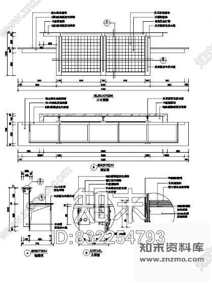 图块/节点接待台详图Ⅺcad施工图下载【ID:832254793】