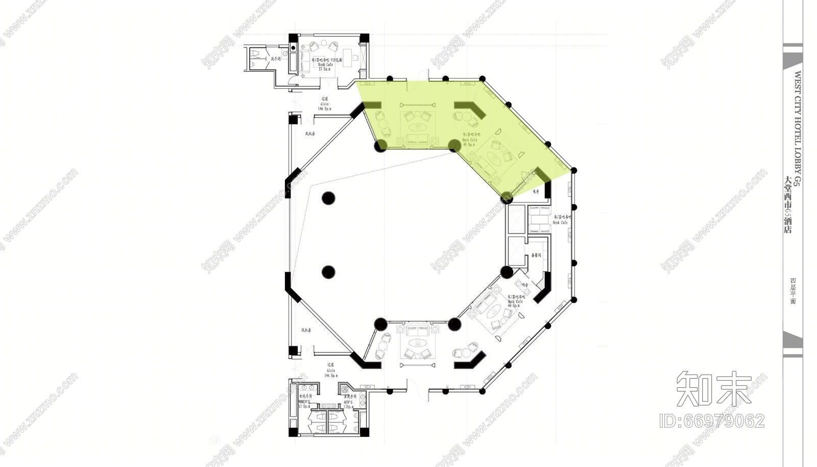 金螳螂－大唐西市G5酒店室内设计全套(CAD施工图纸)施工图下载【ID:66979062】