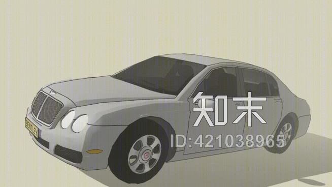 2005宾利大陆飞马SU模型下载【ID:421038965】