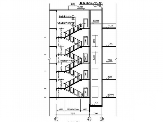 [天津]某四层医院改建施工图cad施工图下载【ID:151590130】