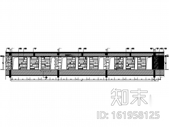 [南京]高档四星级酒店走道及电梯厅施工图（含效果）cad施工图下载【ID:161958125】