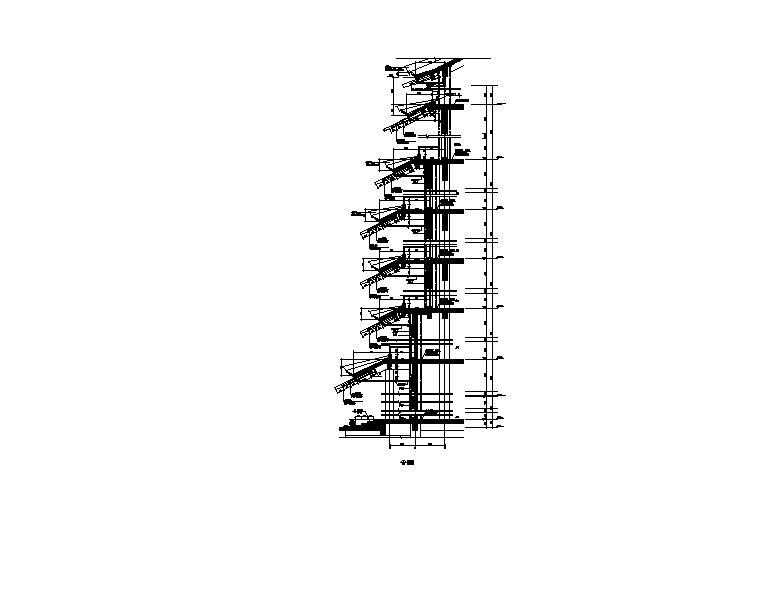 [宁夏]七层传统风格办公酒店综合体建筑施工图施工图下载【ID:149952128】