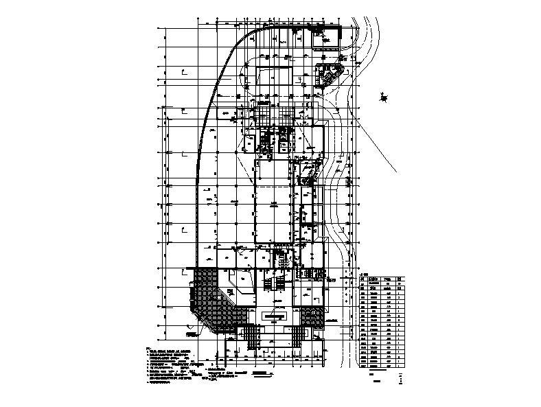 [宁夏]七层传统风格办公酒店综合体建筑施工图施工图下载【ID:149952128】