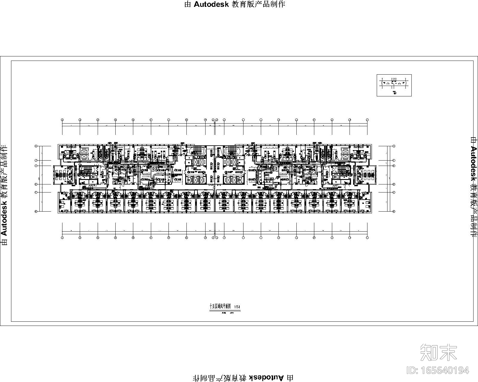 [山东]8万平方米医院病暖通设计图cad施工图下载【ID:165640194】