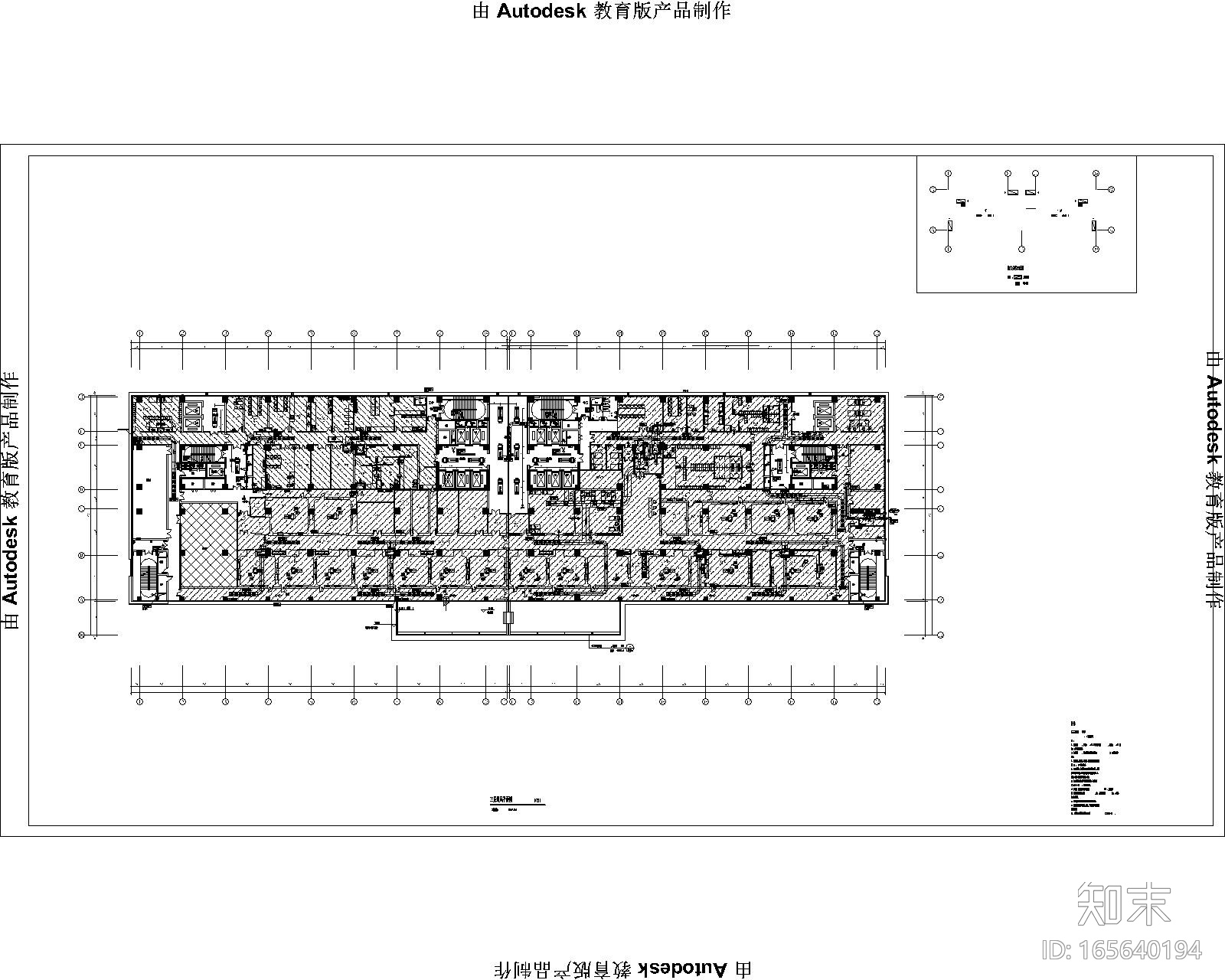 [山东]8万平方米医院病暖通设计图cad施工图下载【ID:165640194】