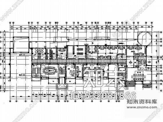 施工图上海某现代房产物业管理办公室设计装修图施工图下载【ID:532081866】