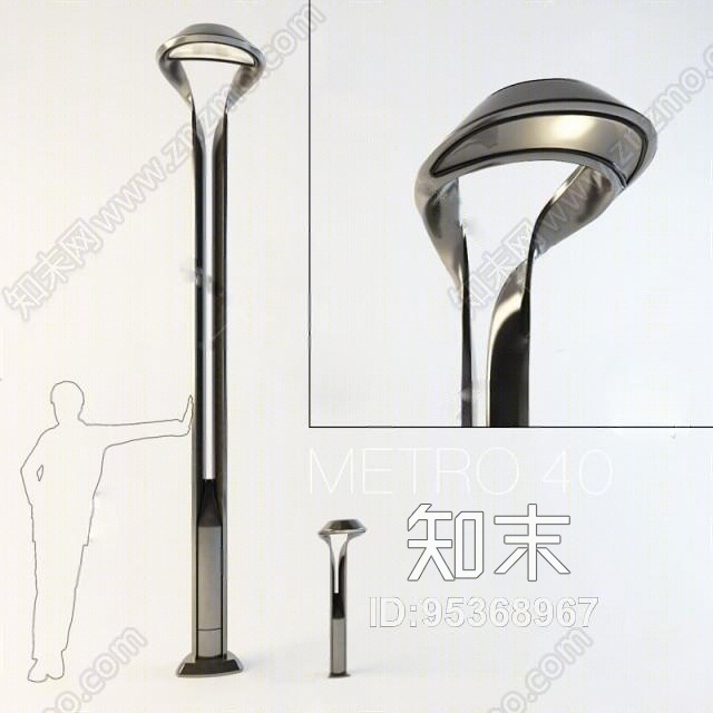 路灯3D模型下载【ID:95368967】