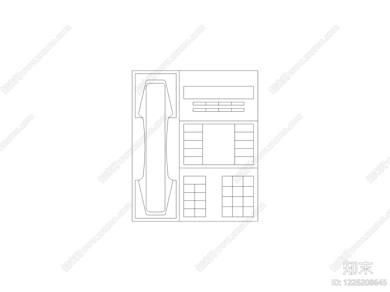 柜子cad施工图下载【ID:1226208645】