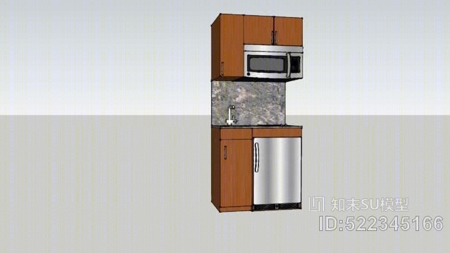 迷你厨房SU模型下载【ID:522345166】