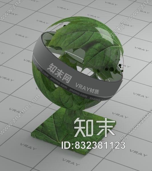 树叶Vray材质下载贴图下载【ID:832381123】