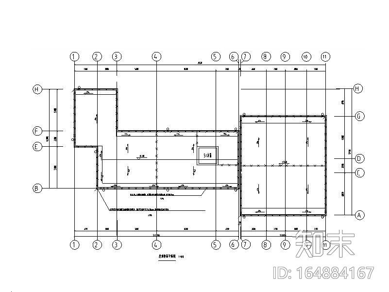 砖混结构小学教学楼加固改造施工图(加建)cad施工图下载【ID:164884167】