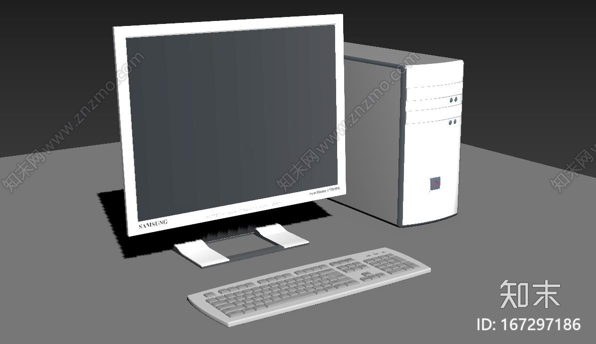 一个pc电脑模型CG模型下载【ID:167297186】