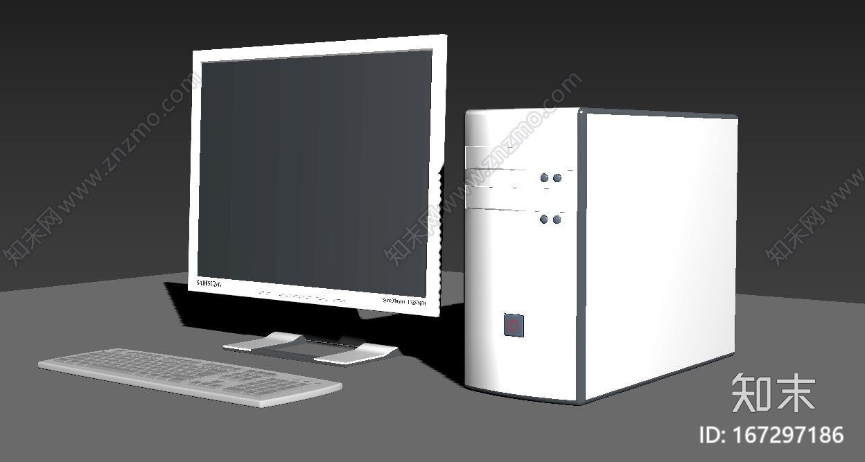 一个pc电脑模型CG模型下载【ID:167297186】