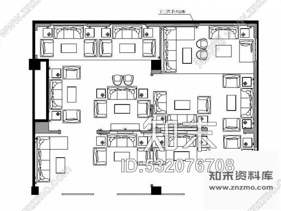 施工图广东某沙发品牌重庆专卖店施工图cad施工图下载【ID:532076708】
