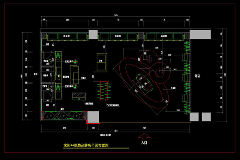 室内装修方案CAD图cad施工图下载【ID:149633161】