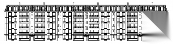 株洲市某五层住宅楼建筑施工图施工图下载【ID:150022156】