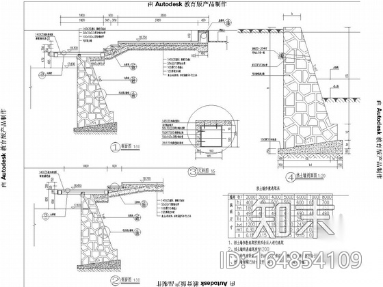 [湖北]滨湖公园景观规划设计施工图cad施工图下载【ID:164854109】