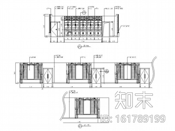 [江苏]某图书馆茶社装修图cad施工图下载【ID:161789199】