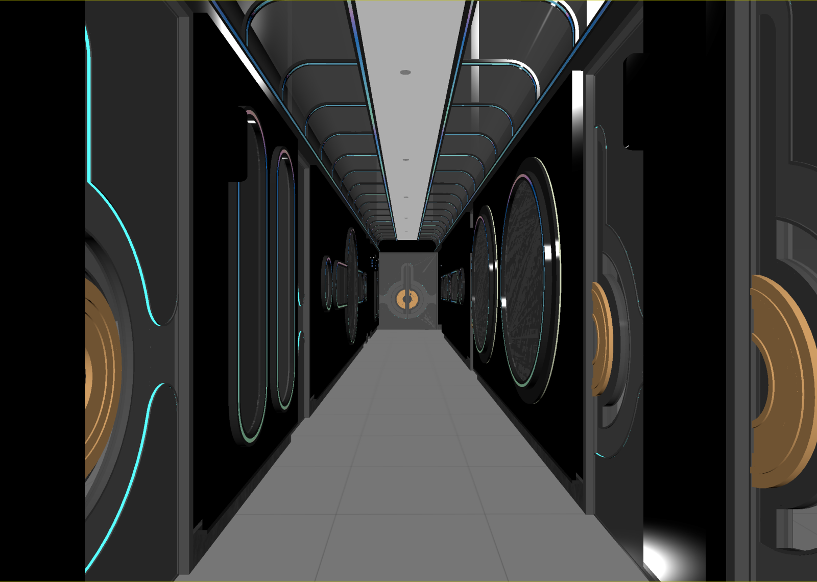 现代科技展厅3D模型下载【ID:1214715355】