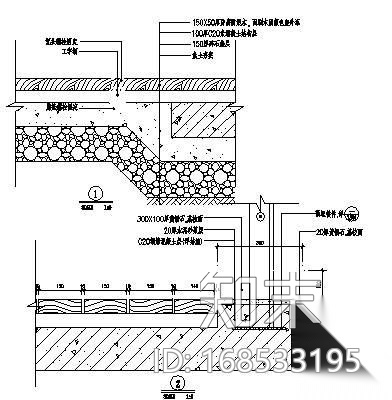 景观设计施工图节点详图cad施工图下载【ID:168533195】