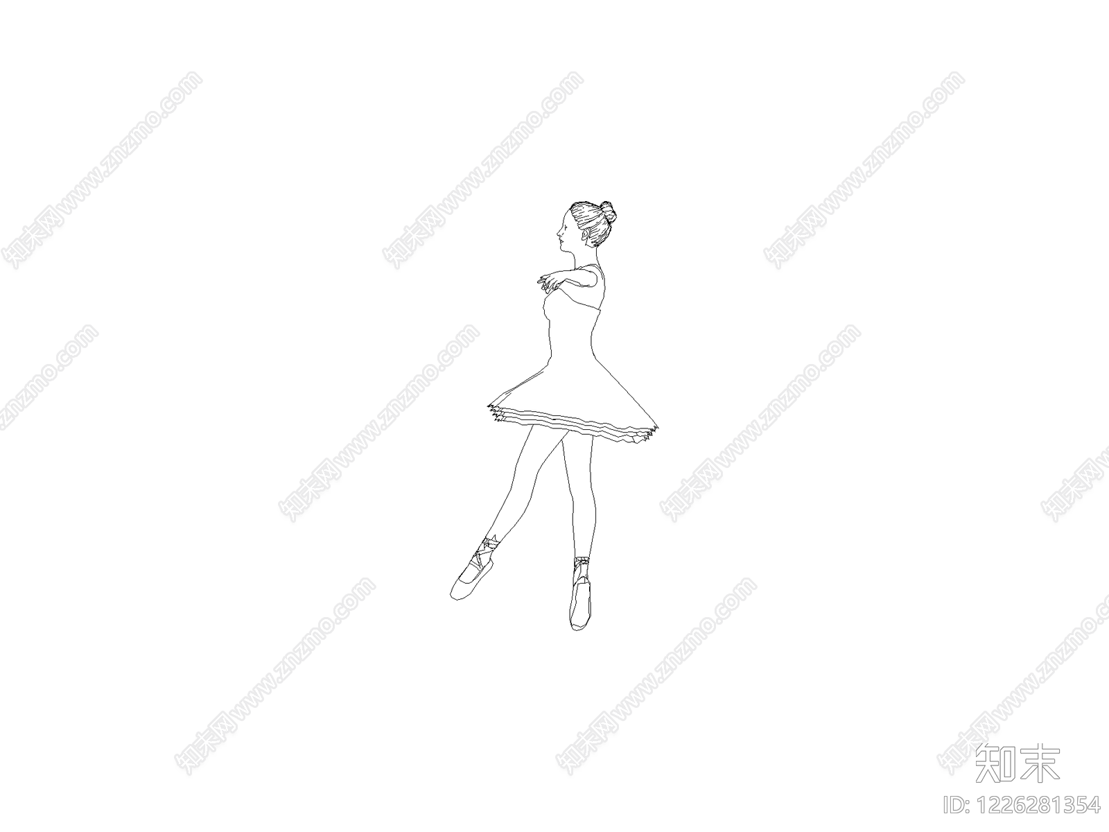 人物cad施工图下载【ID:1226281354】