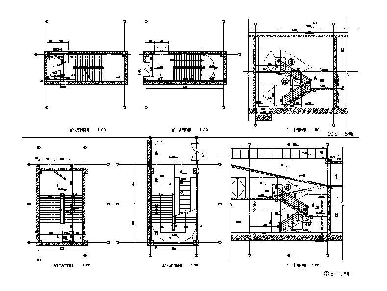 [江苏]超高层框架核心筒结构塔式办公楼建筑施工图施工图下载【ID:149960107】