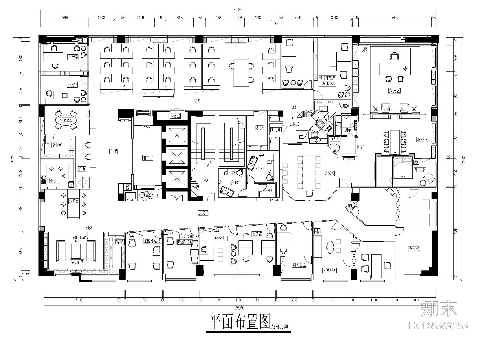 [福建]凯隆地产CAD施工图+效果图cad施工图下载【ID:165569155】