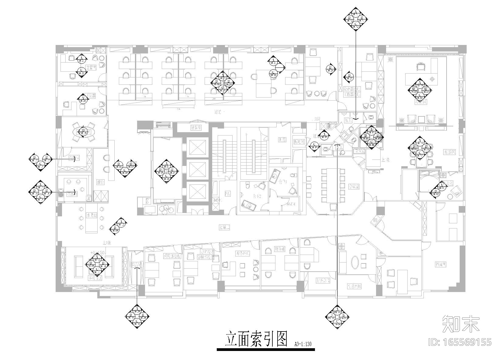 [福建]凯隆地产CAD施工图+效果图cad施工图下载【ID:165569155】