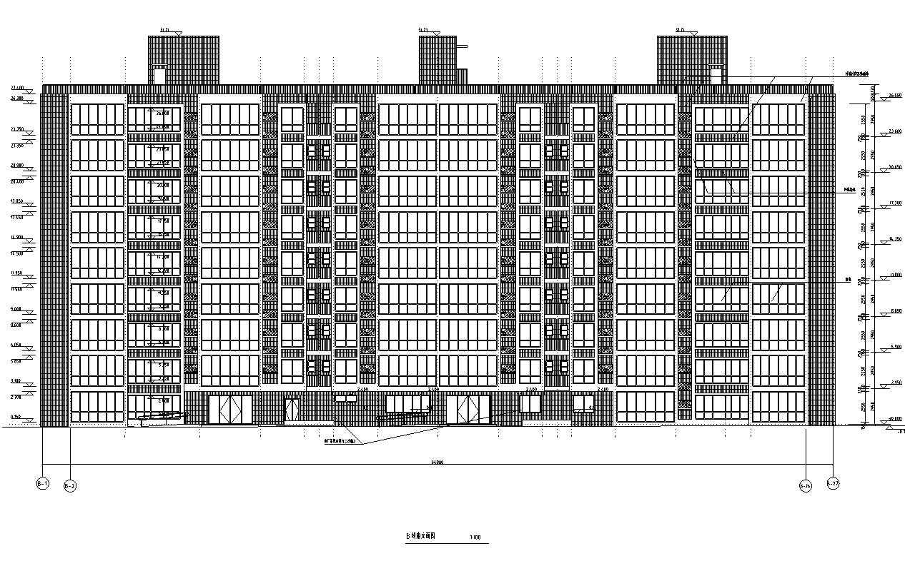 [德州]信誉楼房施工图建筑设计（清华大学建筑院）施工图下载【ID:149738119】