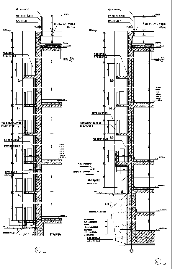 [德州]信誉楼房施工图建筑设计（清华大学建筑院）施工图下载【ID:149738119】