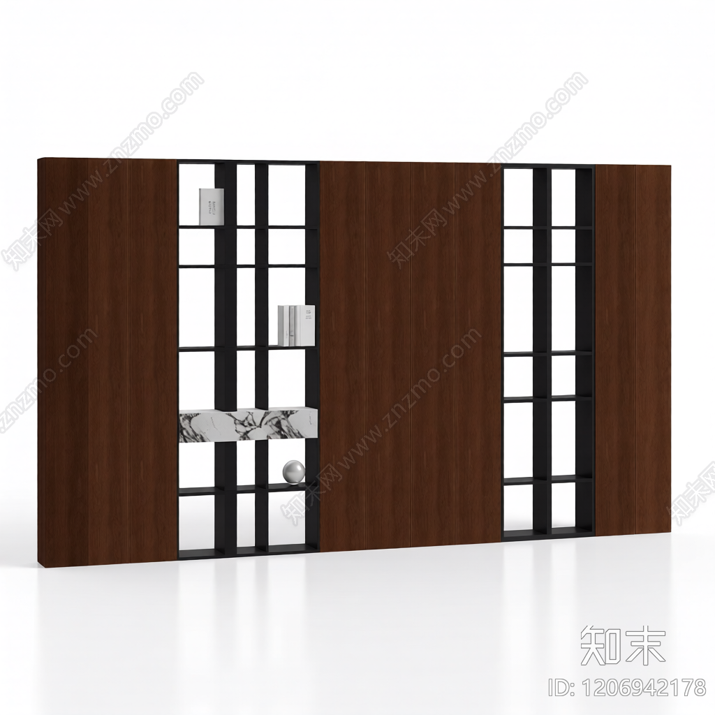 电视墙组合柜3D模型下载【ID:1206942178】