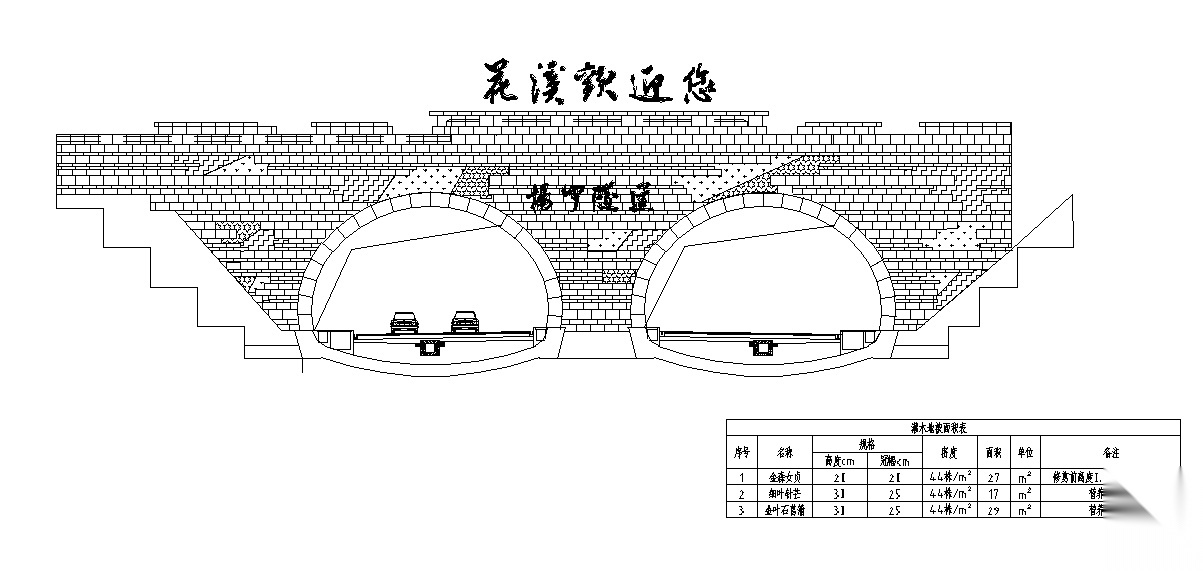 [贵州]道路绿化景观CAD施工图施工图下载【ID:160687155】