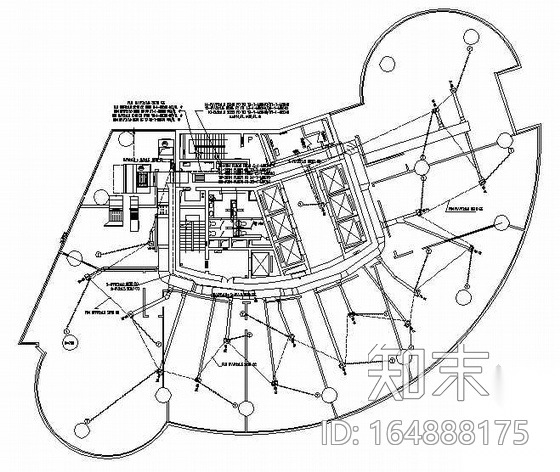 国际银行大厦楼宇自控系统之二cad施工图下载【ID:164888175】