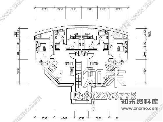 图块/节点众多楼盘户型平面汇集cad施工图下载【ID:832263775】