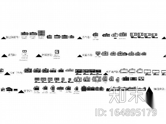 厨房设备cad施工图下载【ID:164895179】