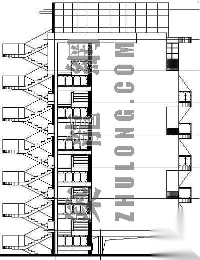 某单身公寓建筑施工图施工图下载【ID:149853169】