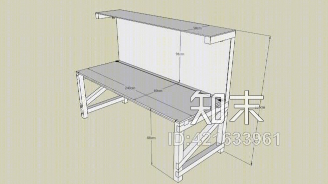 工作台SU模型下载【ID:421633961】