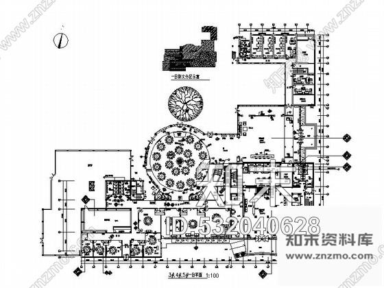 施工图厦门某现代风格豪华酒店装修施工图含效果cad施工图下载【ID:532040628】