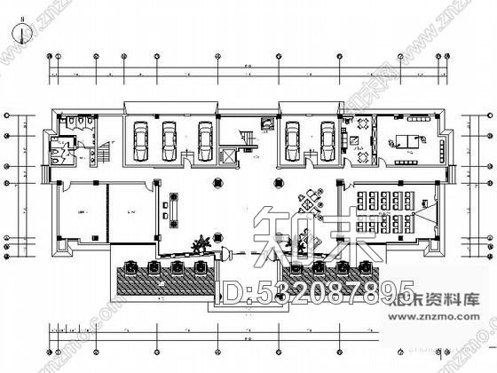 施工图苏州某集团办公楼中式风格室内装修图含效果施工图下载【ID:532087895】