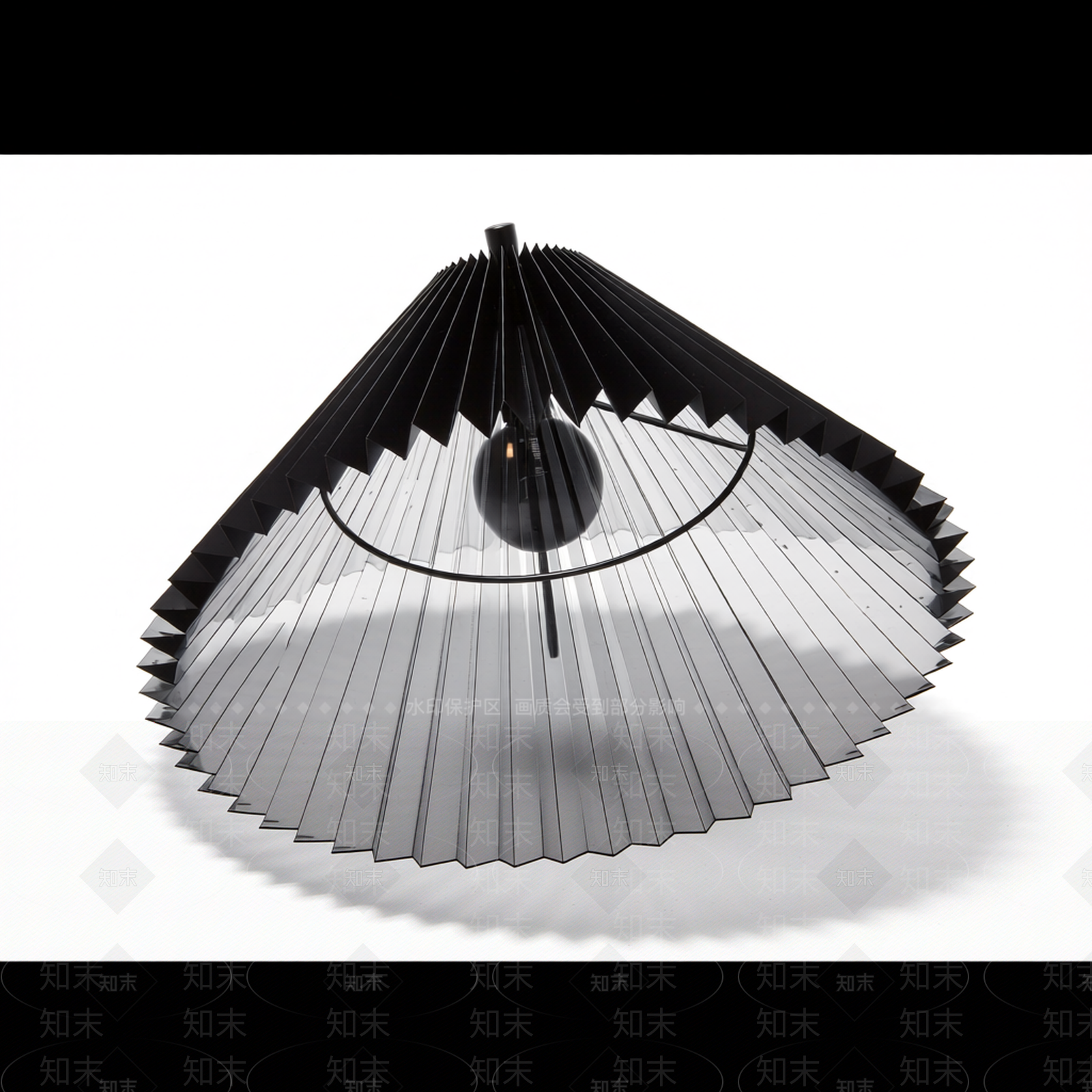 扇形装饰构件3D模型下载【ID:1206191647】